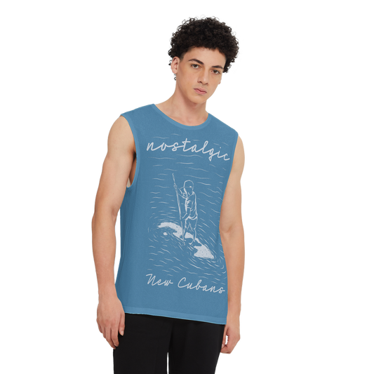 Nostalgic Men's Seamless Knit Tank Top