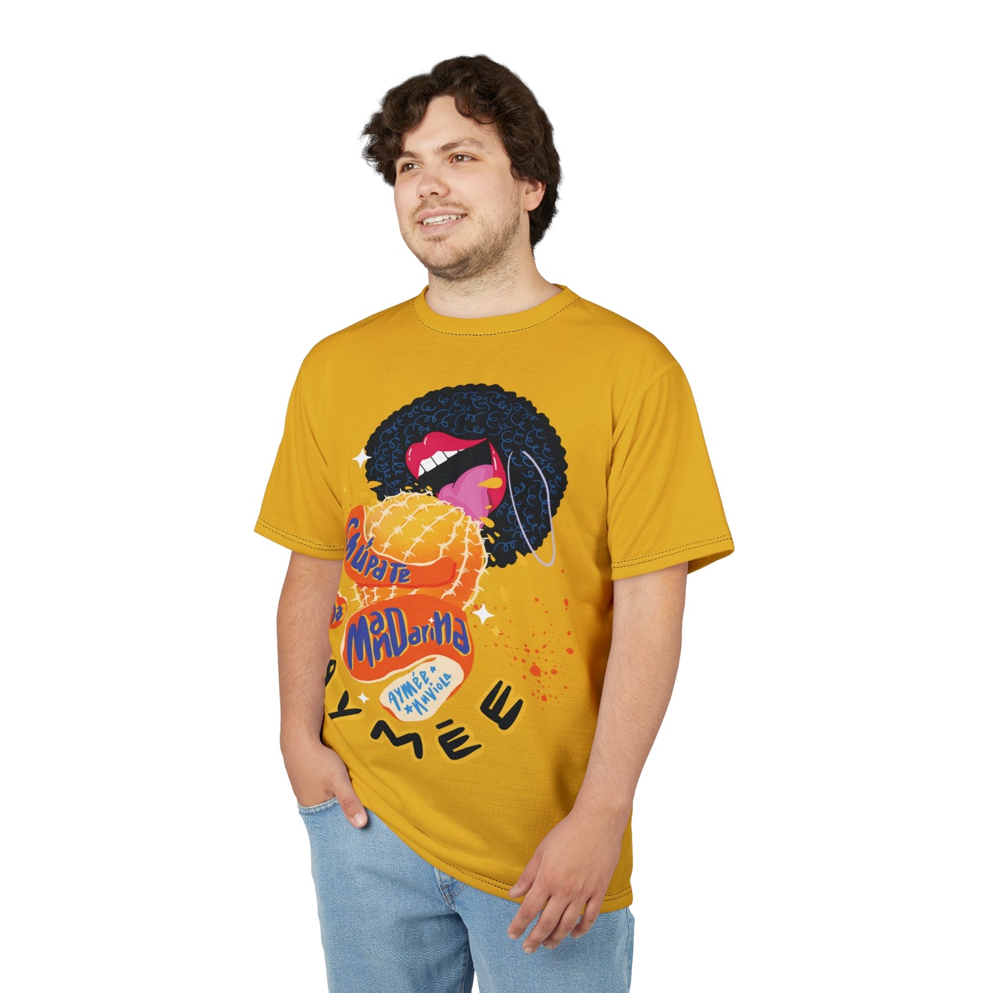 Aymee Unisex Cut & Sew Tee (AOP)