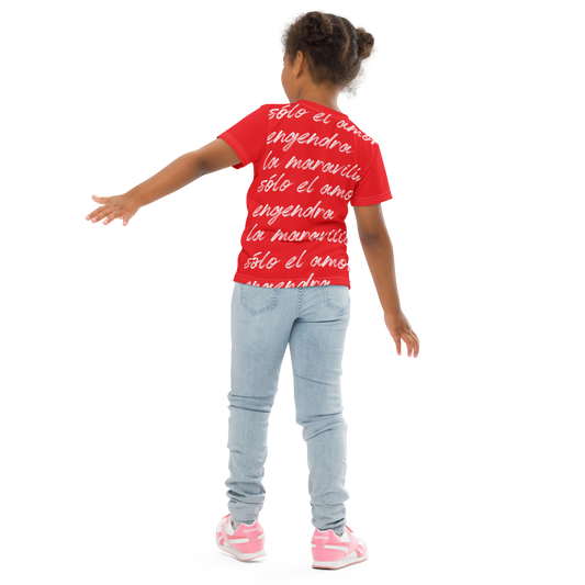 Kids crew neck t-shirt