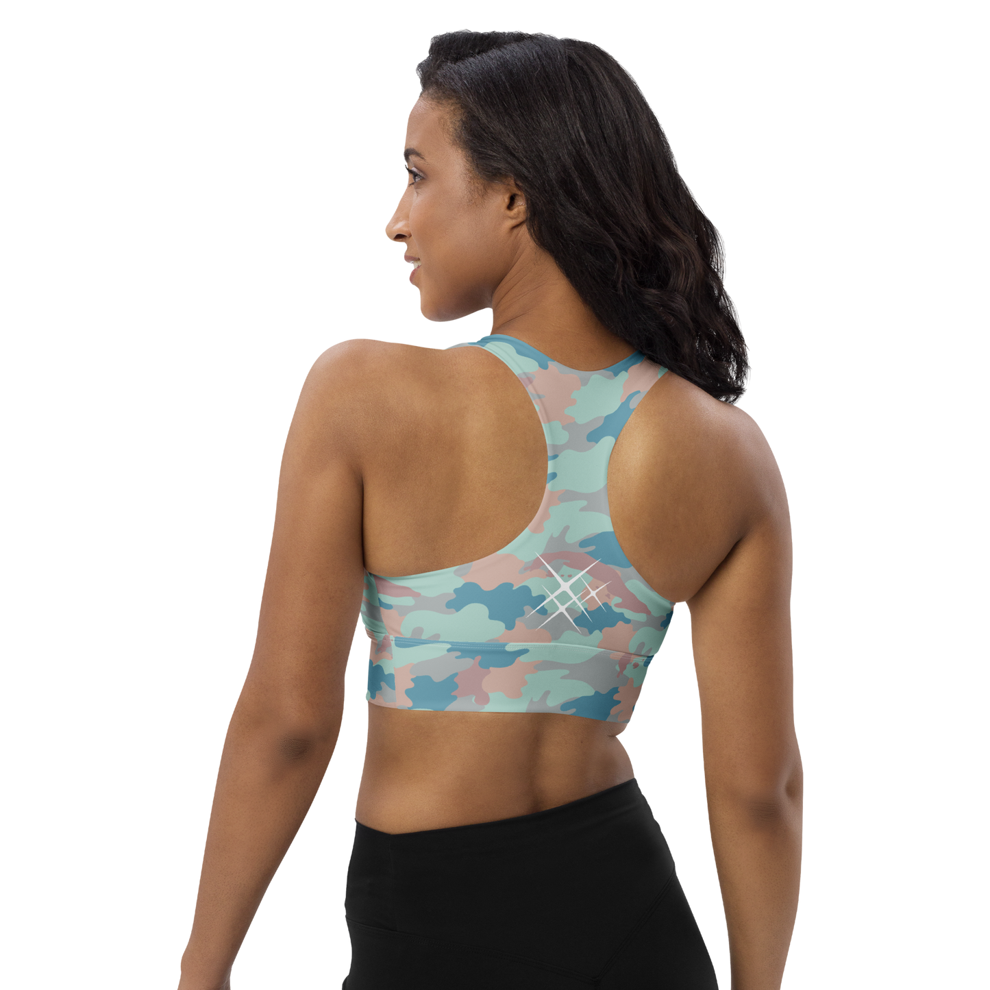 Longline sports bra