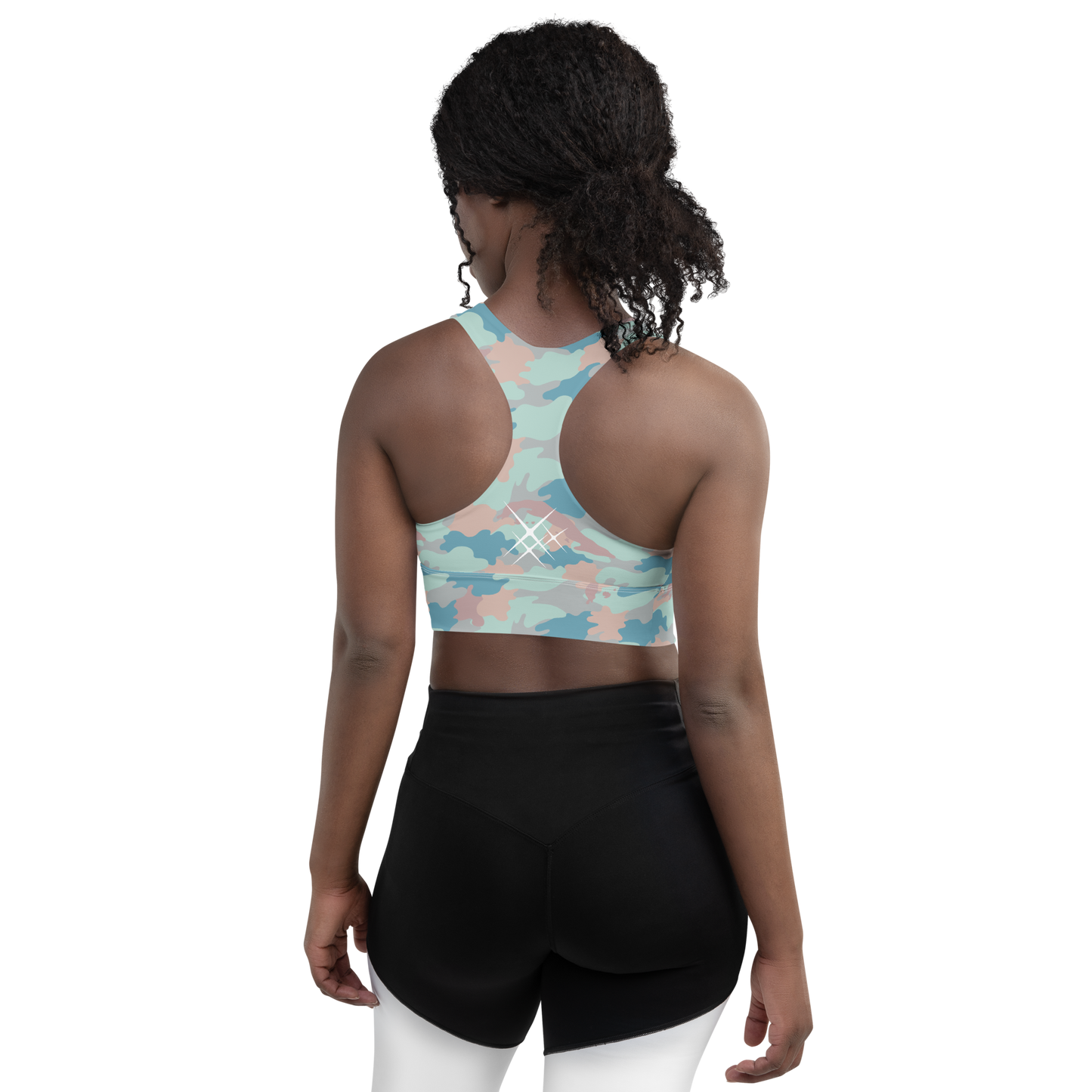 Longline sports bra