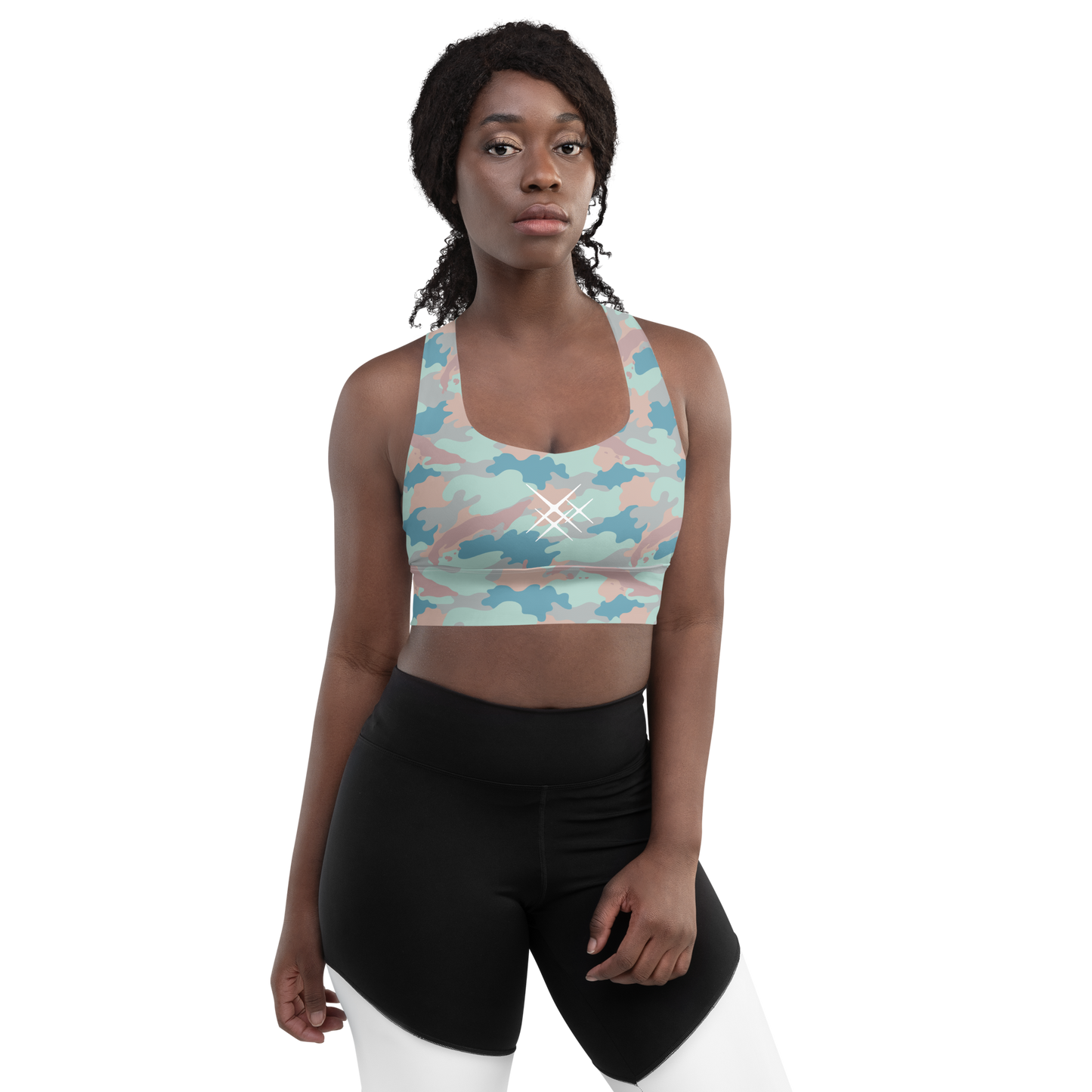 Longline sports bra