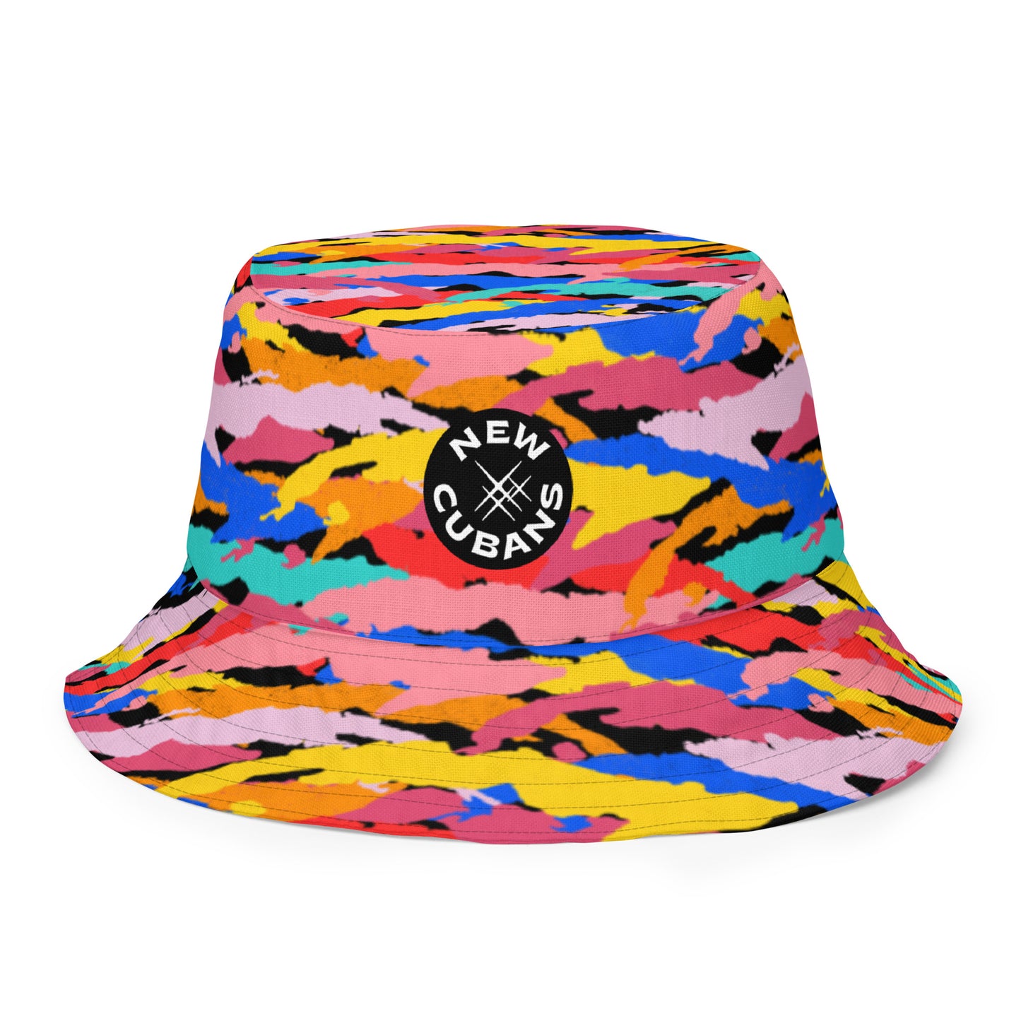 Camo-Flash Reversible bucket hat