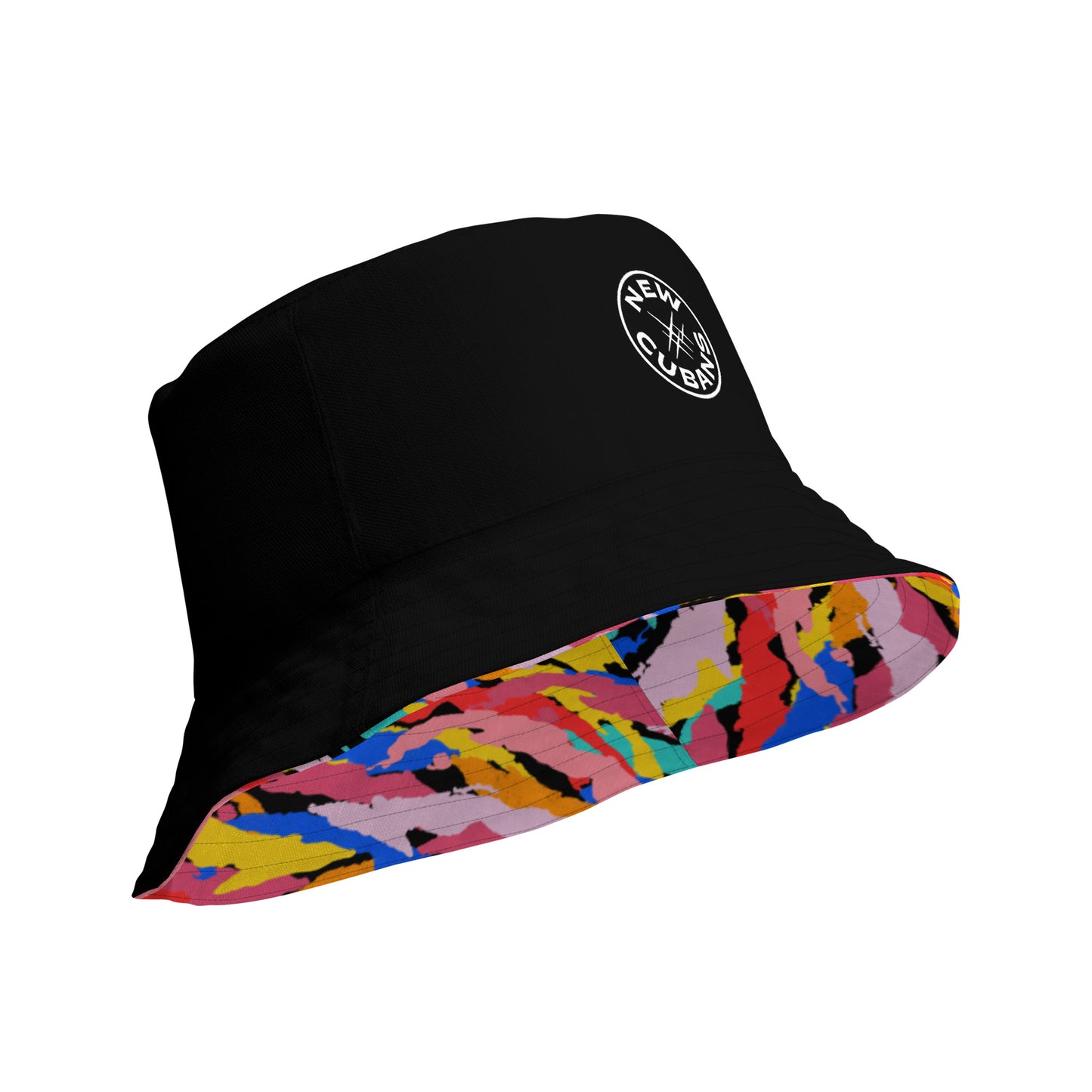 Camo-Flash Reversible bucket hat