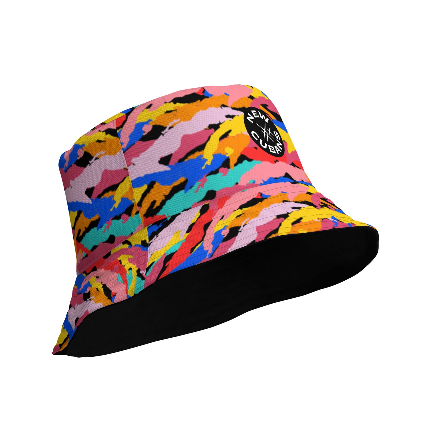 Camo-Flash Reversible bucket hat