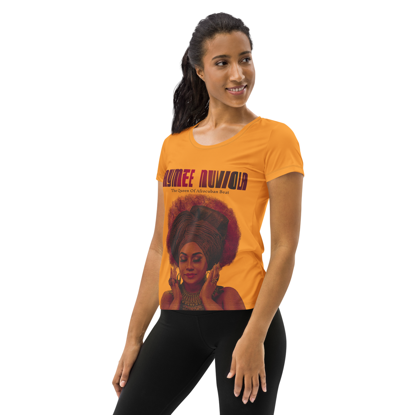Aymee Queen Women's Athletic T-shirt