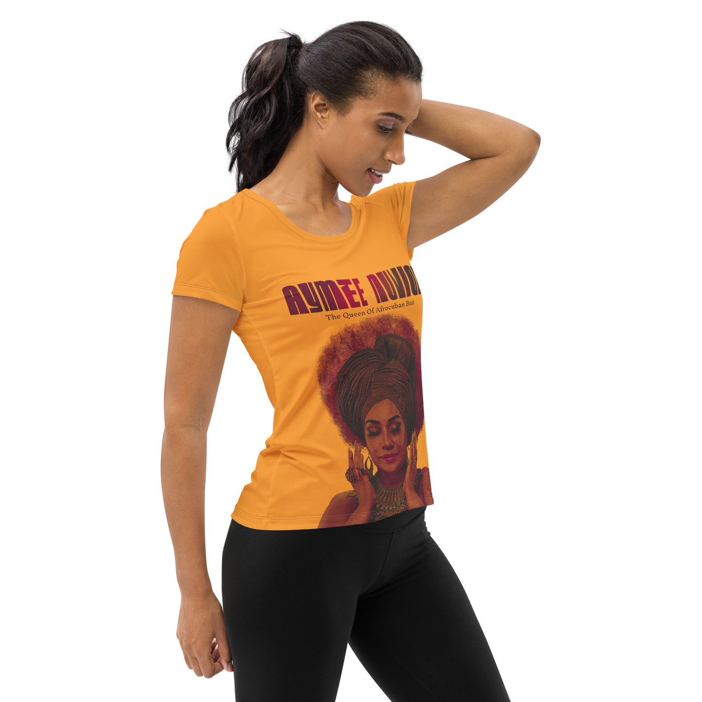 Aymee Queen Women's Athletic T-shirt