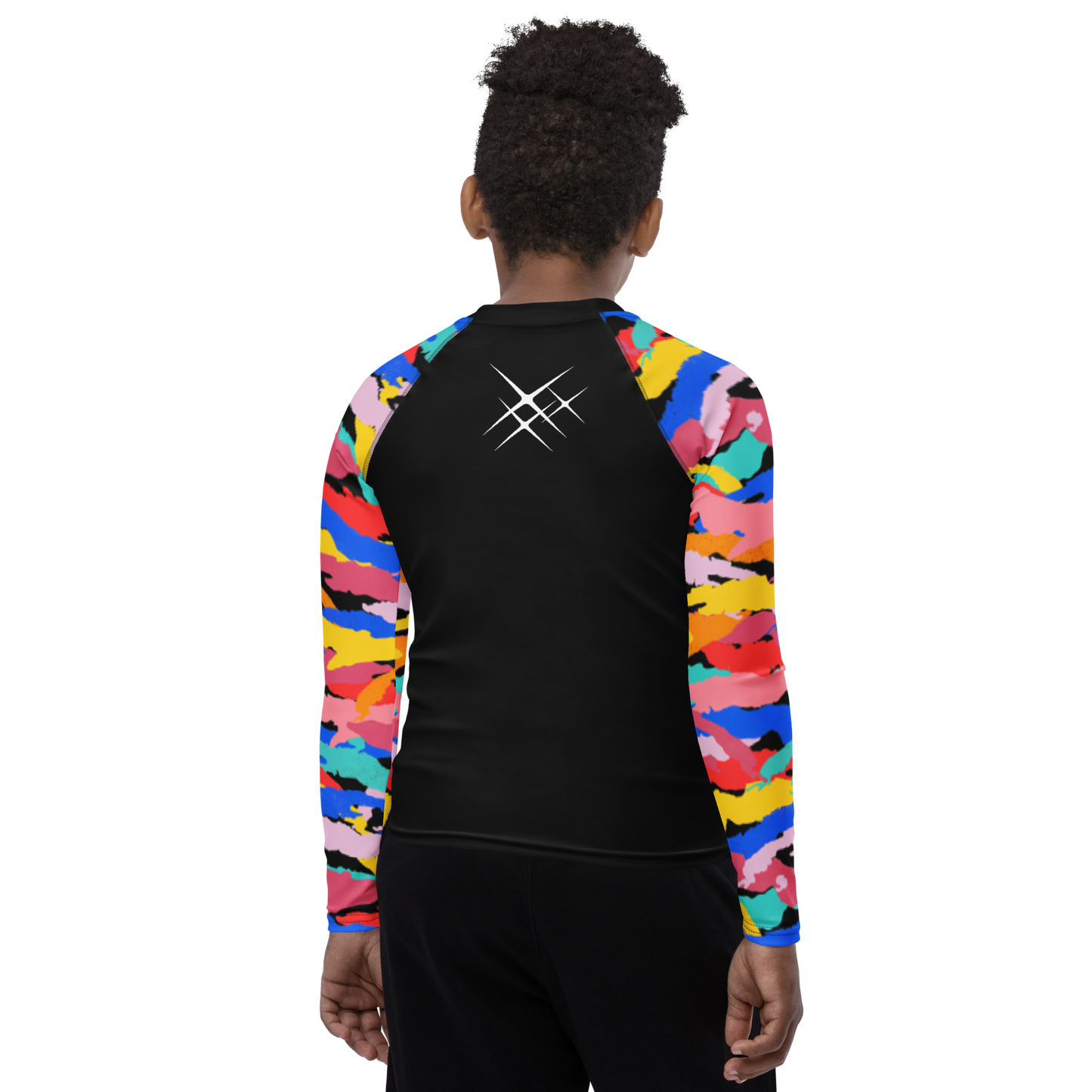 Camo-Flash Youth Rash Guard