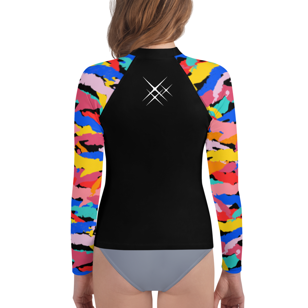 Camo-Flash Youth Rash Guard