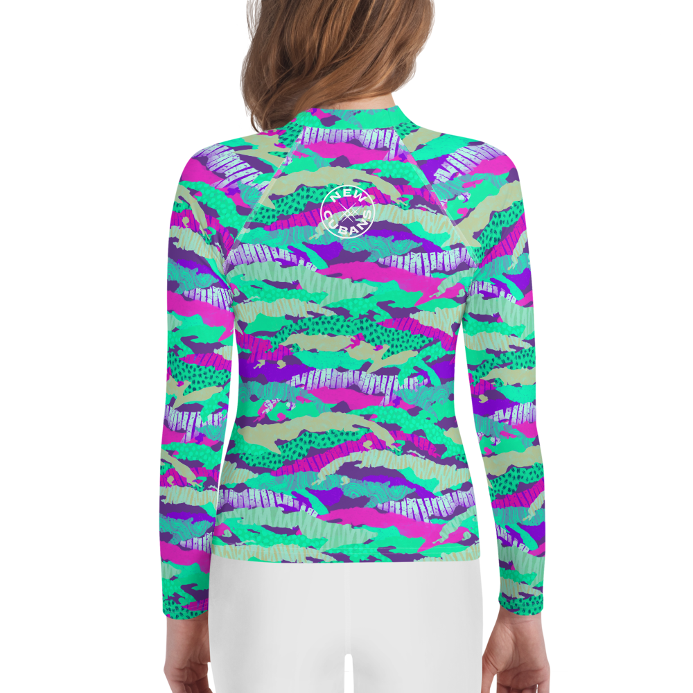 Camo-Flash Youth Rash Guard