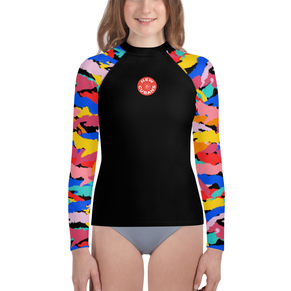 Camo-Flash Youth Rash Guard