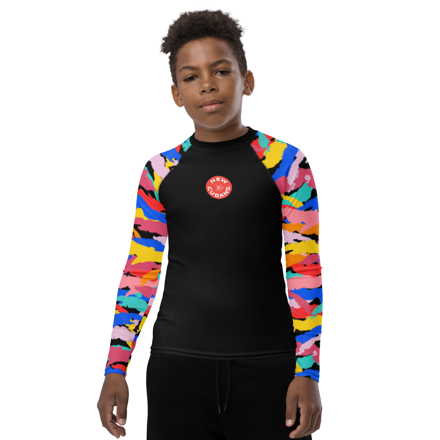 Camo-Flash Youth Rash Guard