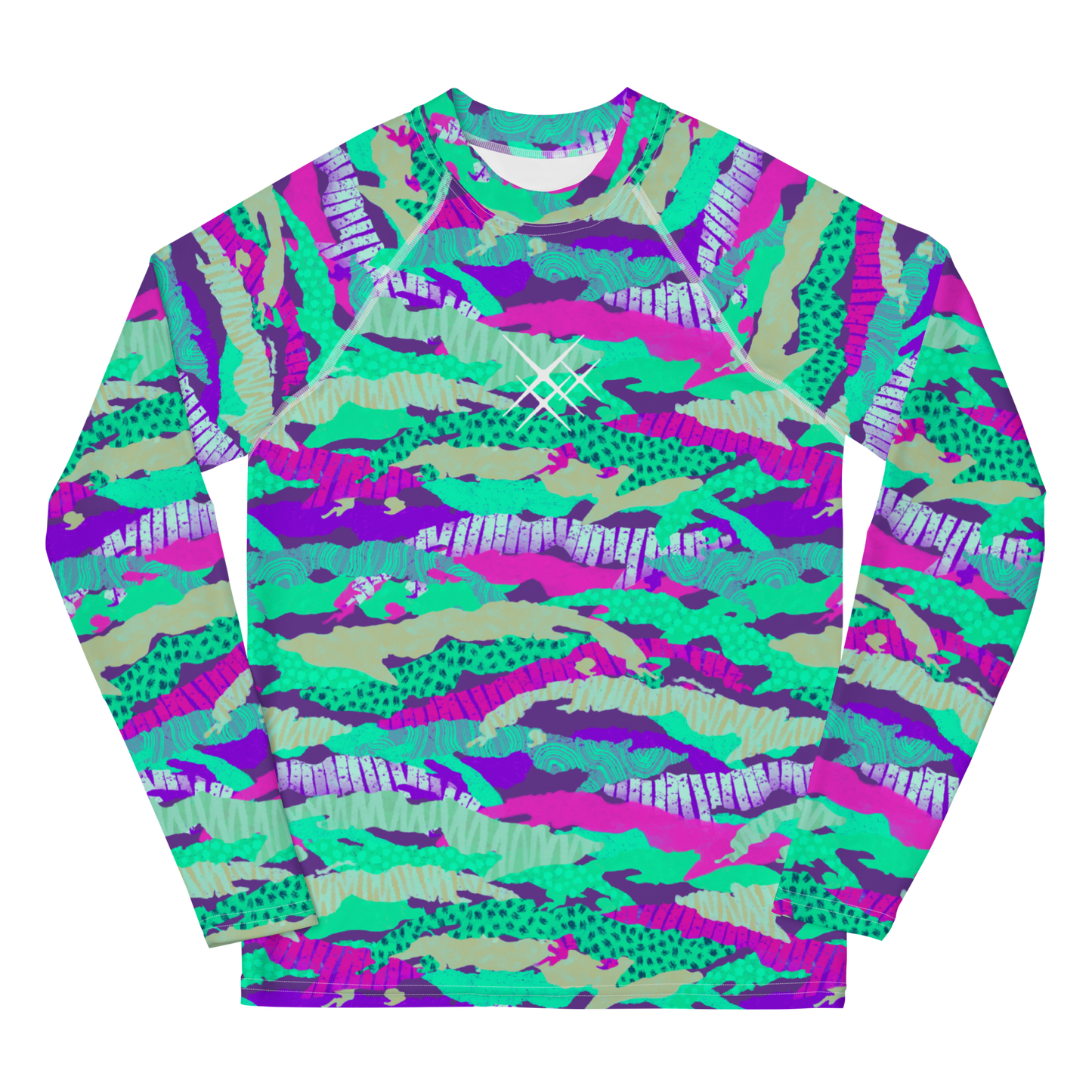 Camo-Flash Youth Rash Guard