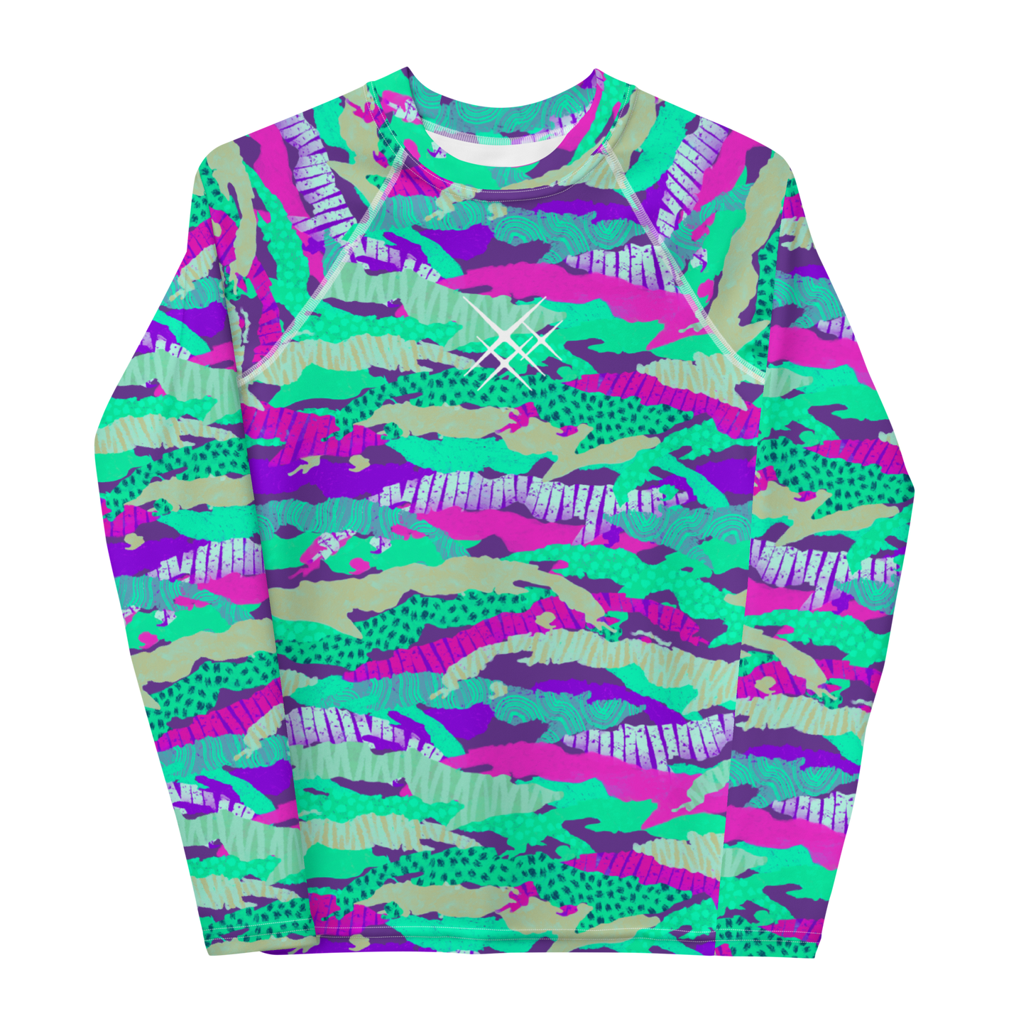 Camo-Flash Youth Rash Guard