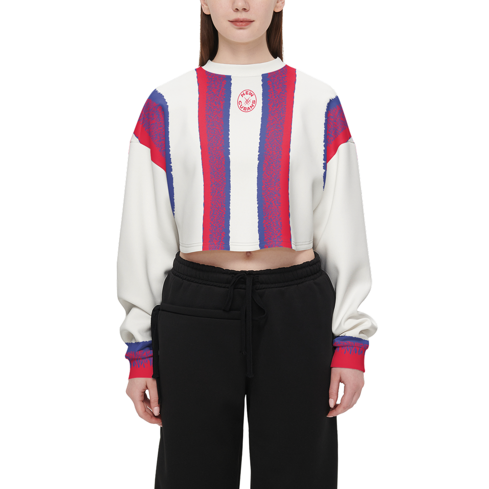 Free Stripes Sweatshirt-Techno Scuba Knit