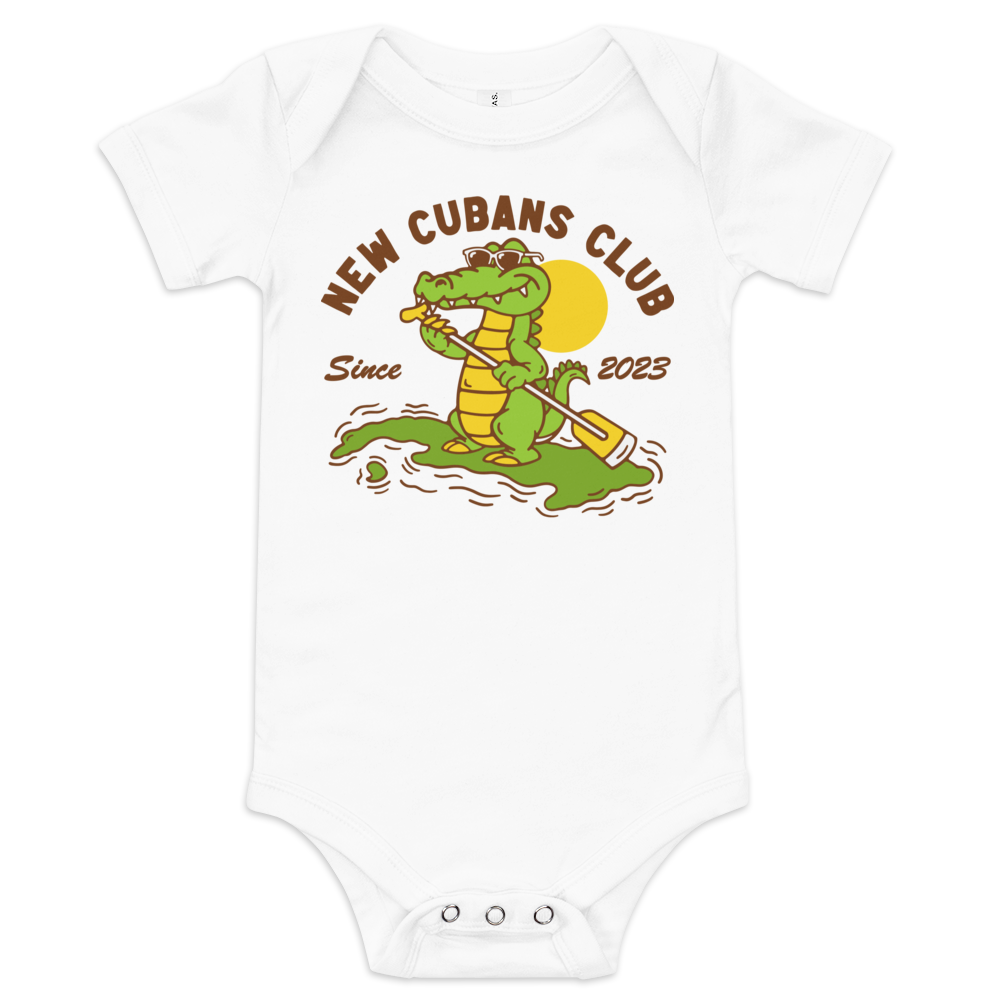 Baby Short Sleeve One Piece | Baby Short Sleeve | New Cubans