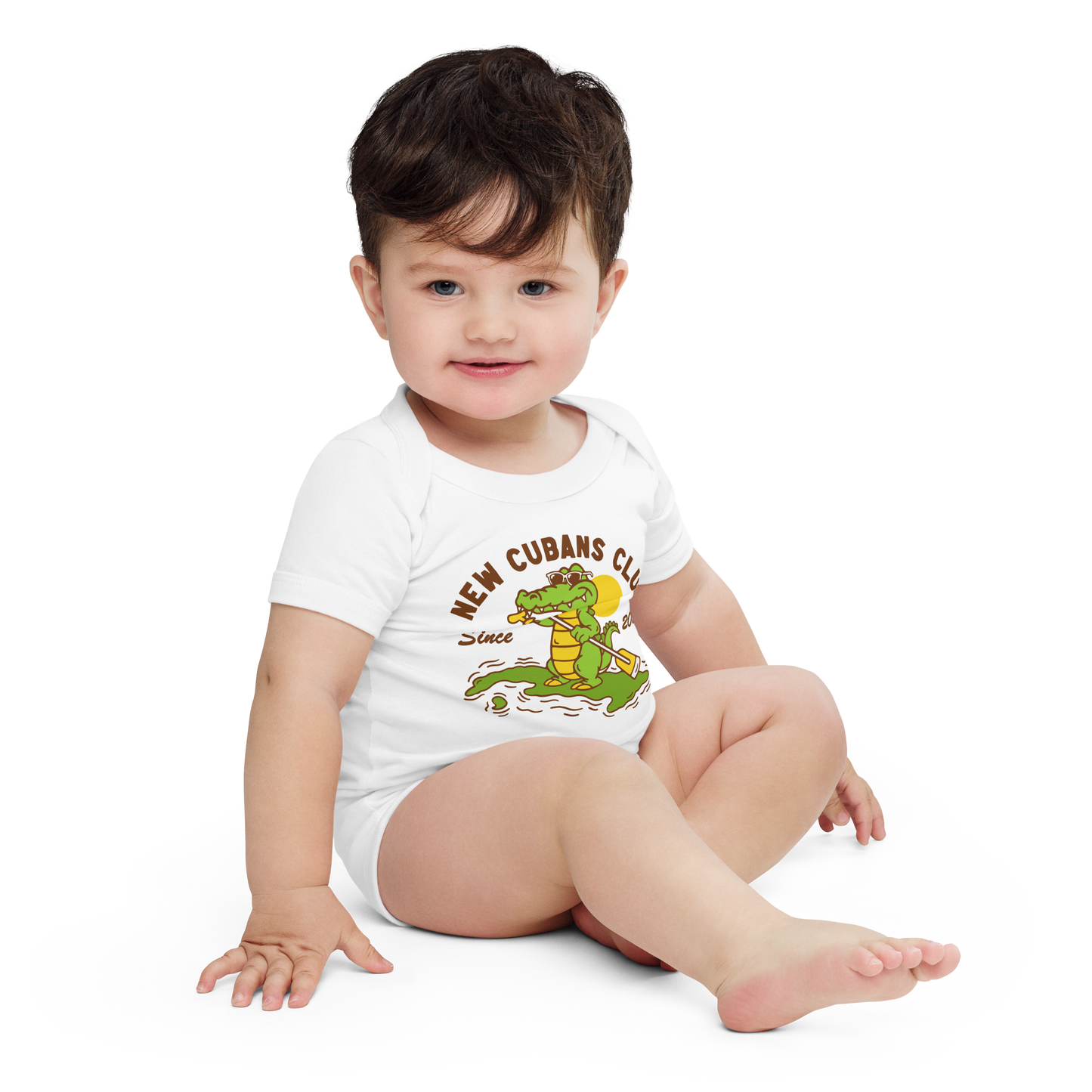 Baby Short Sleeve One Piece | Baby Short Sleeve | New Cubans