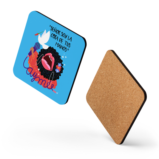 Aymee Frases 02 Cork-back coaster