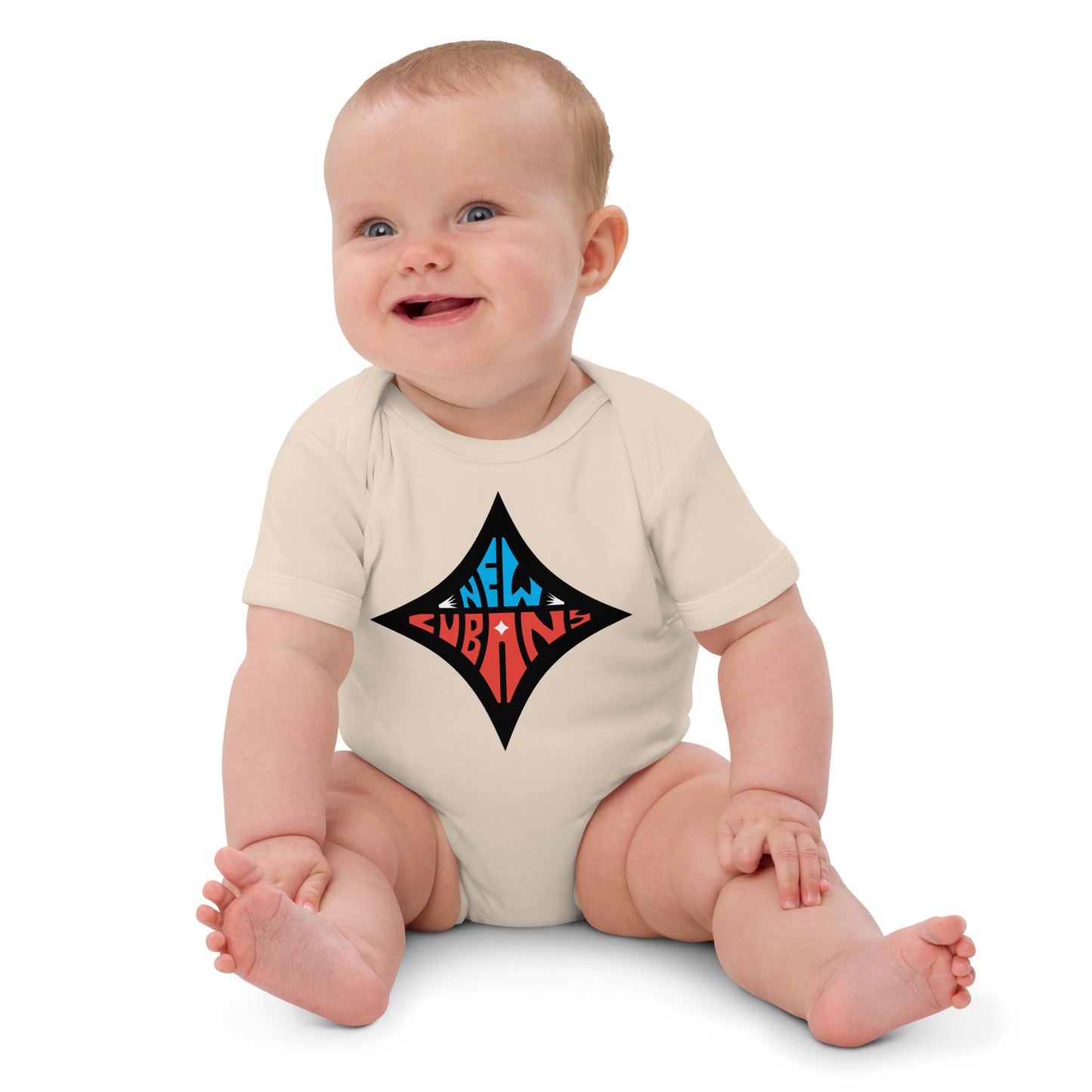 Heroes Organic cotton baby bodysuit