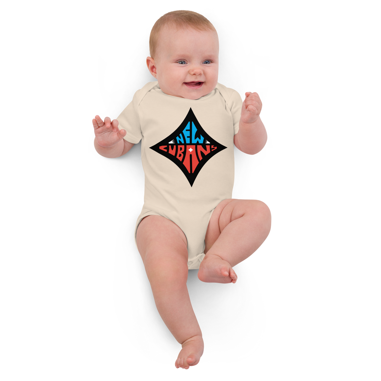 Heroes Organic cotton baby bodysuit