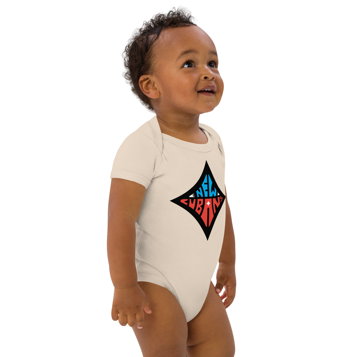 Heroes Organic cotton baby bodysuit