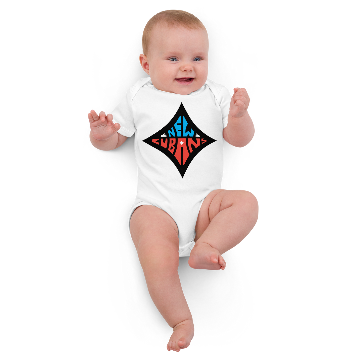 Heroes Organic cotton baby bodysuit