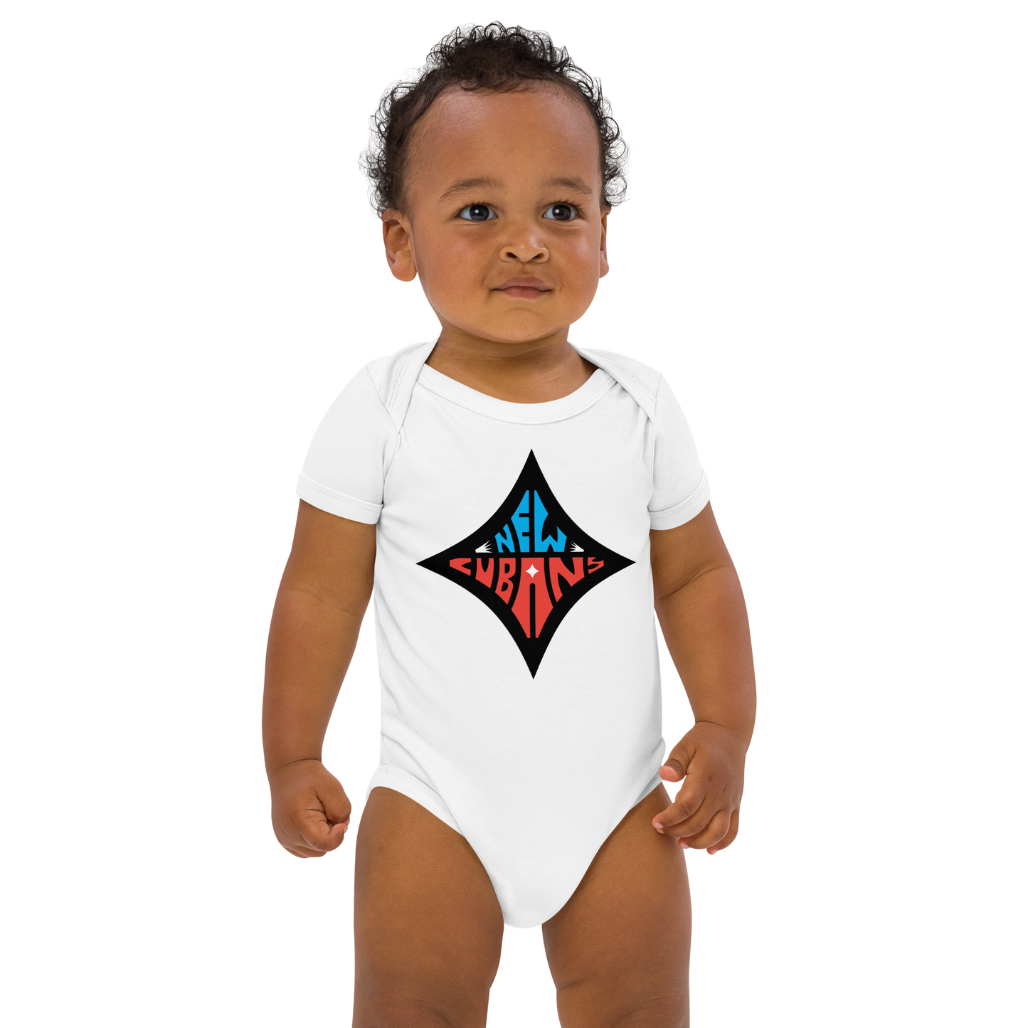 Heroes Organic cotton baby bodysuit