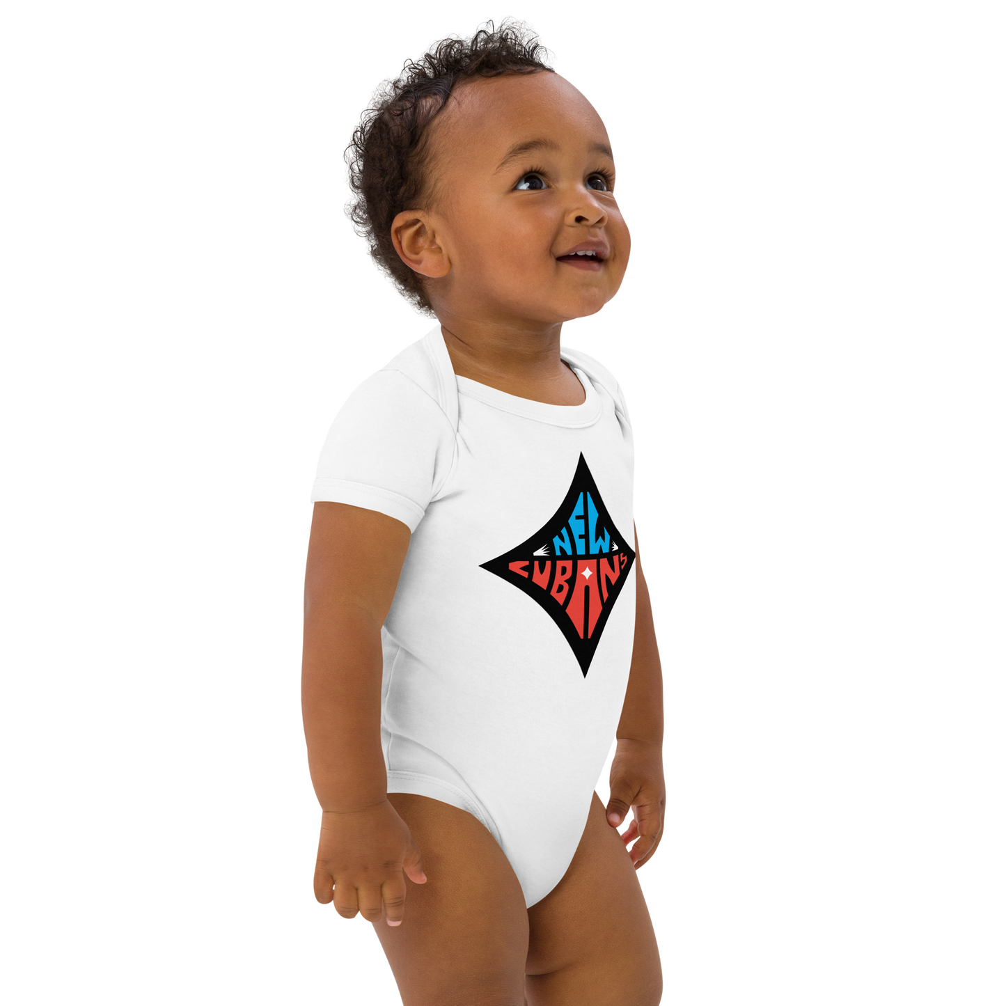 Heroes Organic cotton baby bodysuit