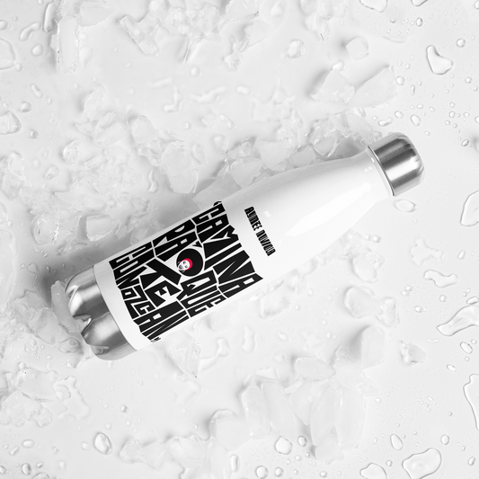 Aymee Quote 01 Camina Stainless steel water bottle