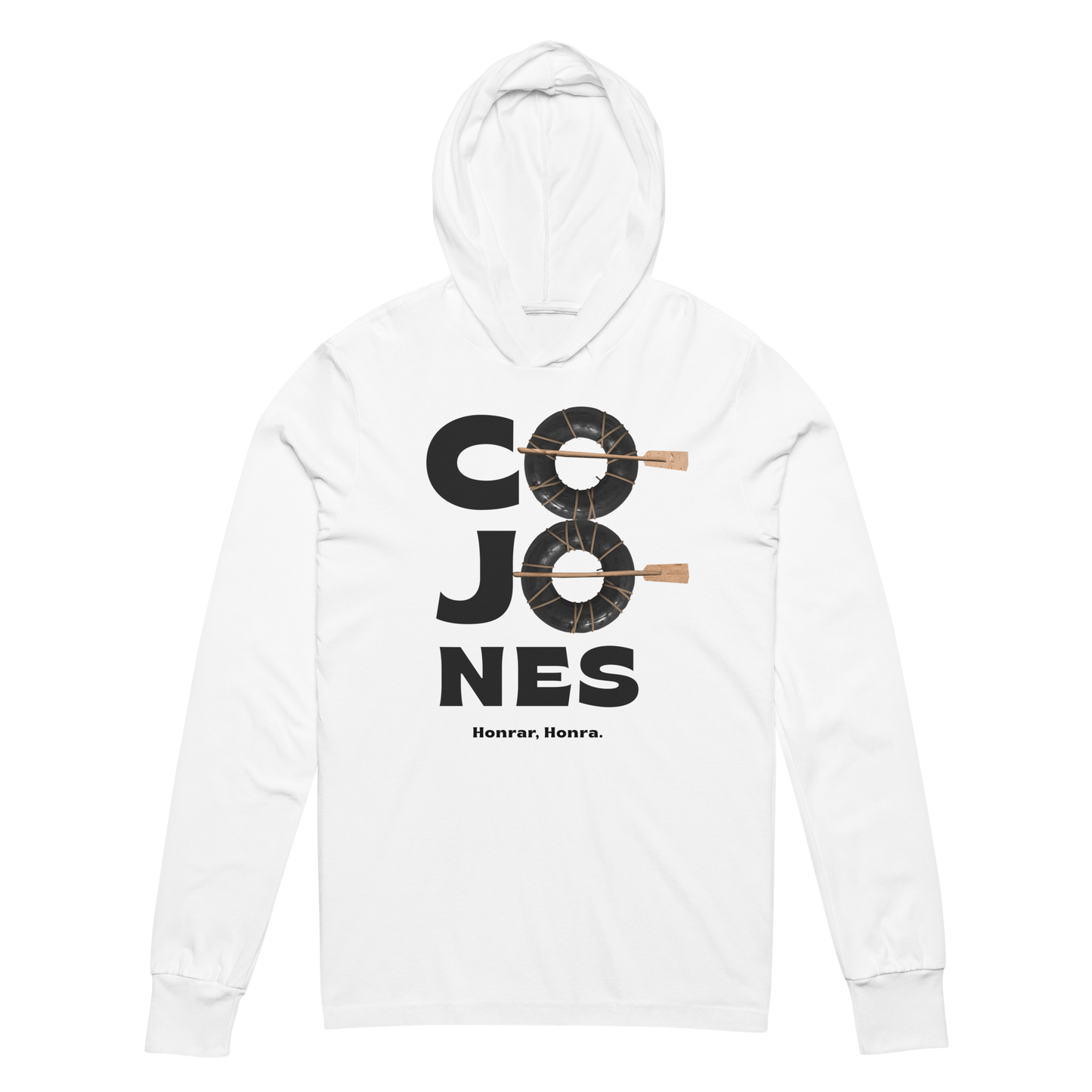 Balseros Cojones Hoodie Tee | Cojones Graphic Hoodie Tee | New Cubans