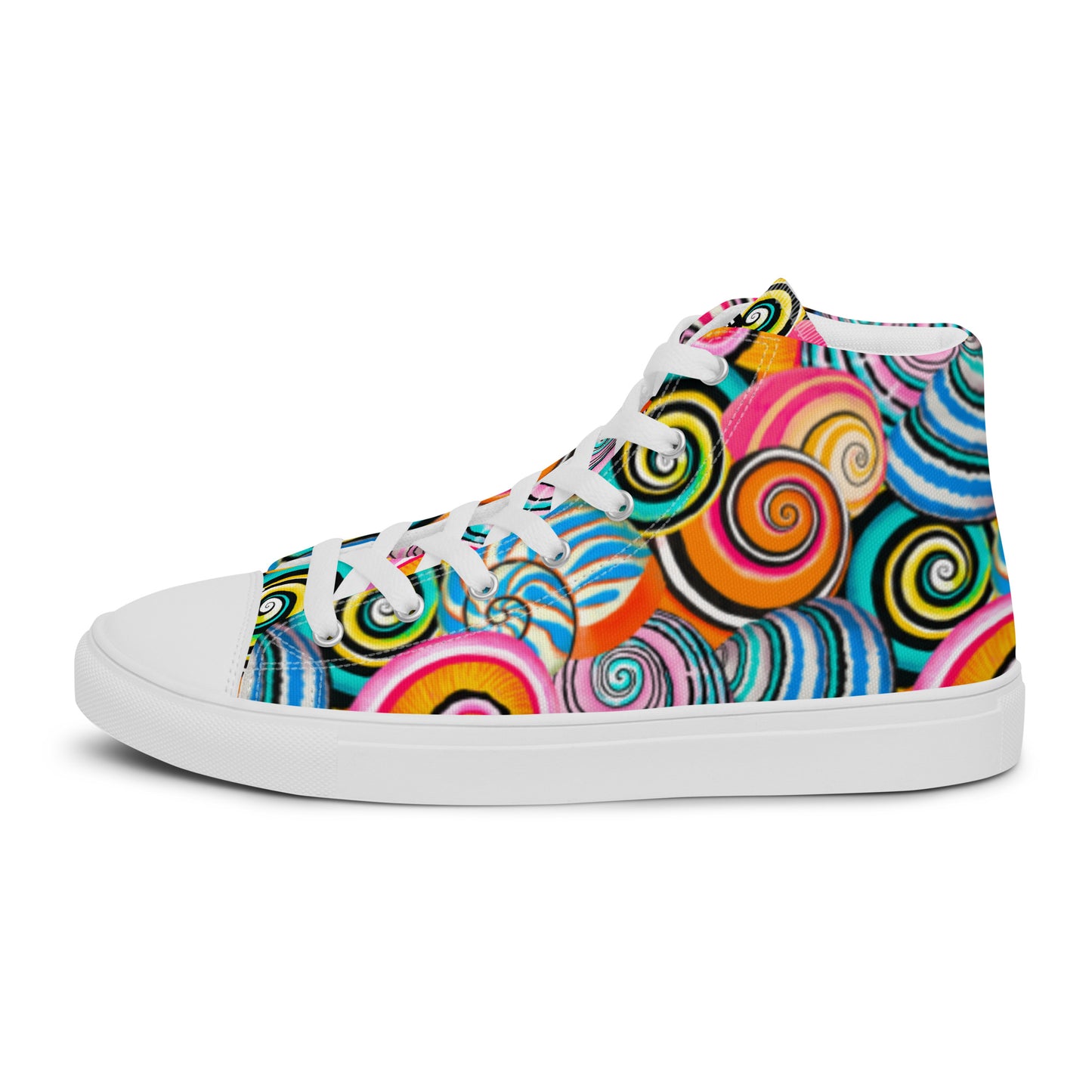 Polimitas Women’s high top canvas shoes