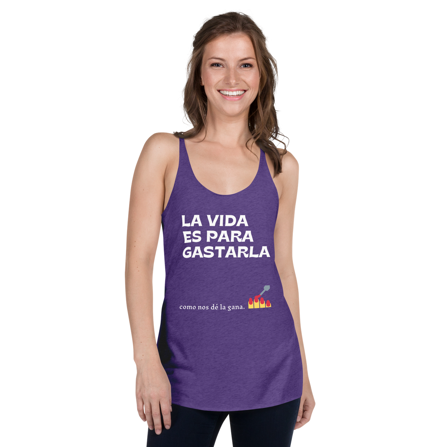 Frases Women's Racerback Tank