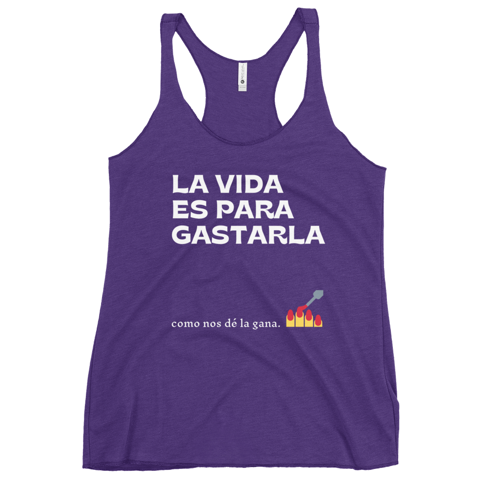 Frases Women's Racerback Tank