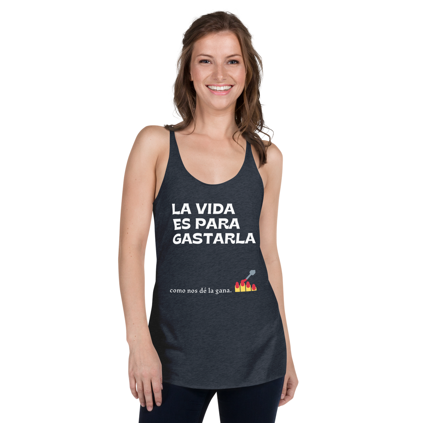 Frases Women's Racerback Tank