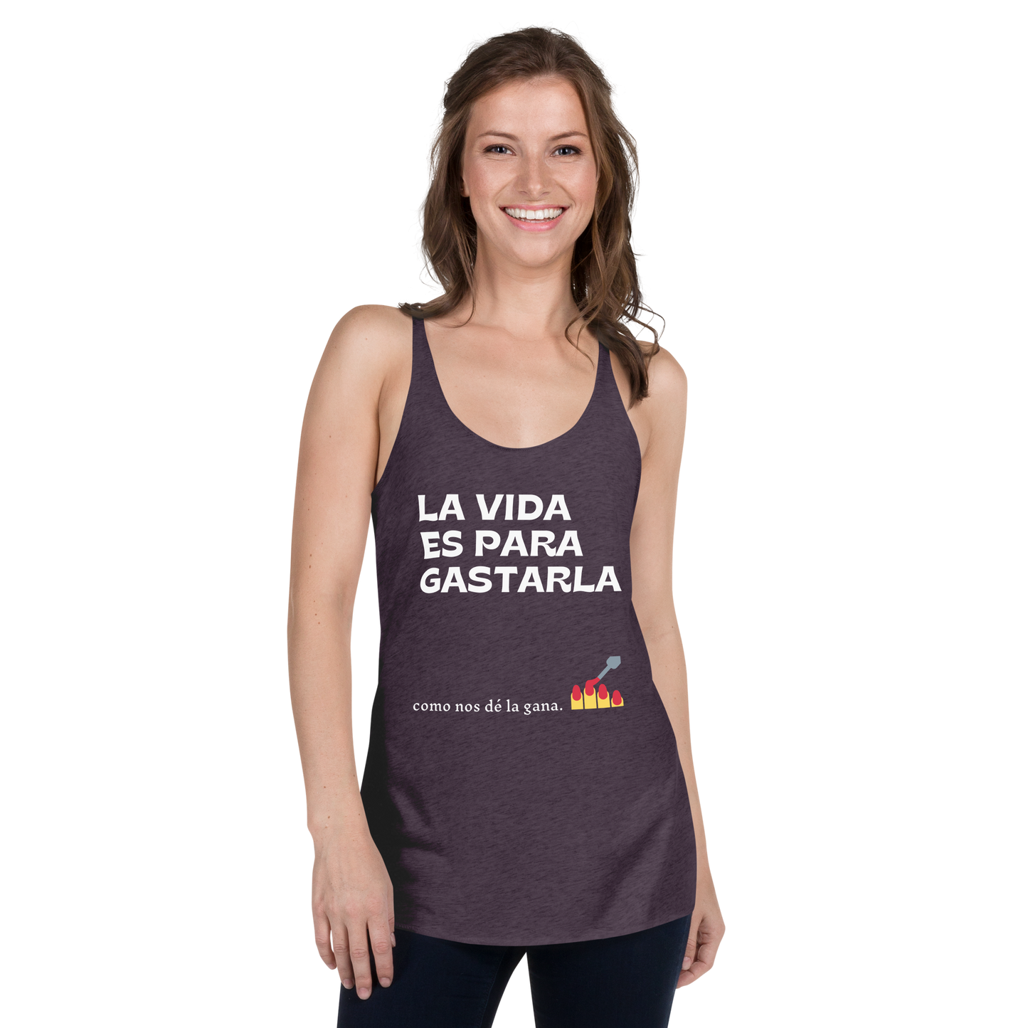 Frases Women's Racerback Tank