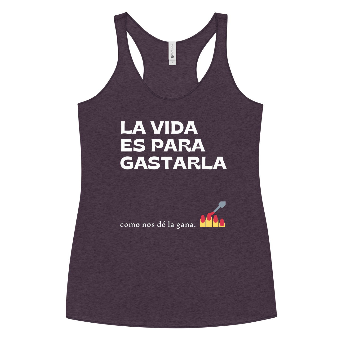 Frases Women's Racerback Tank