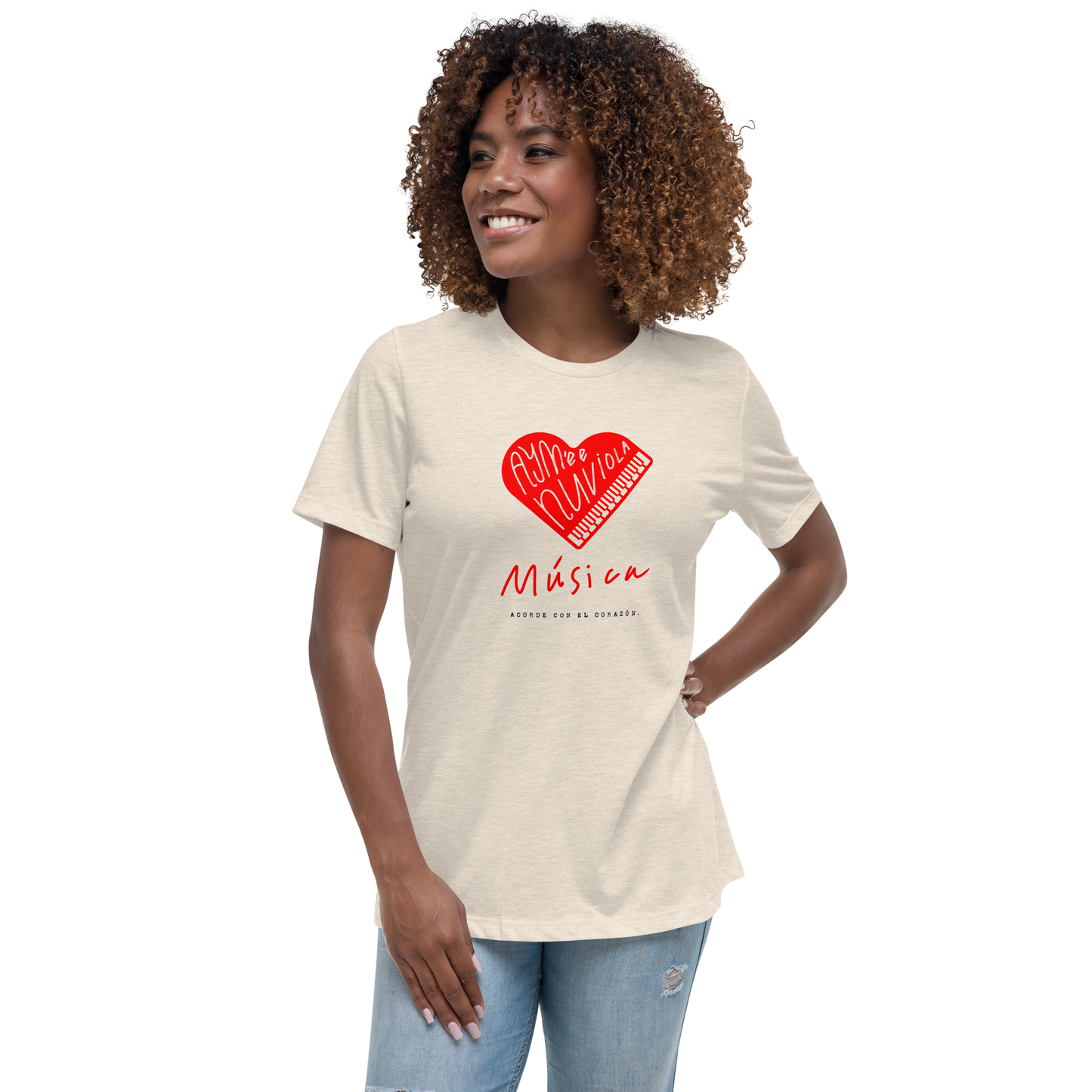Piano love Women's Relaxed T-Shirt