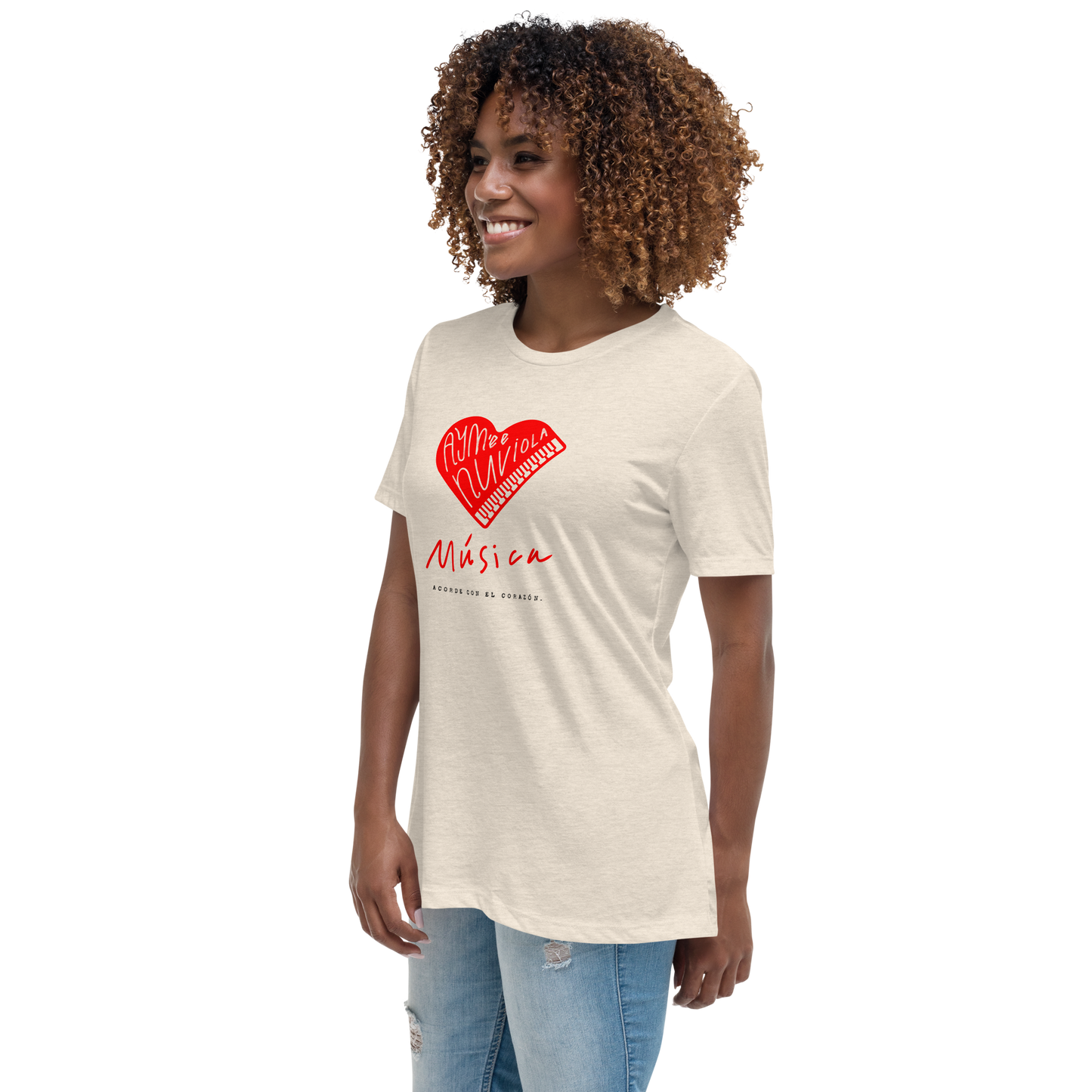 Piano love Women's Relaxed T-Shirt