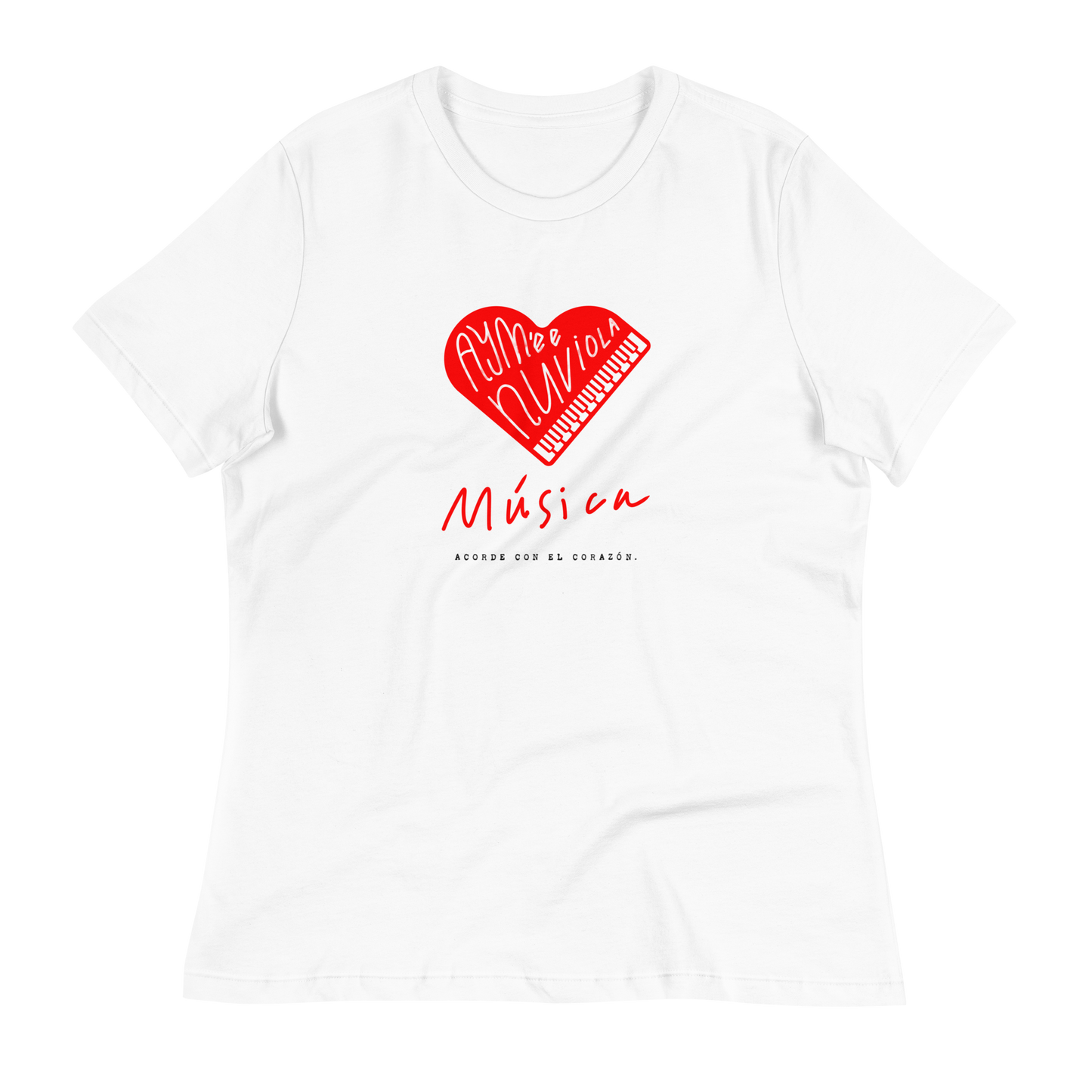 Piano love Women's Relaxed T-Shirt