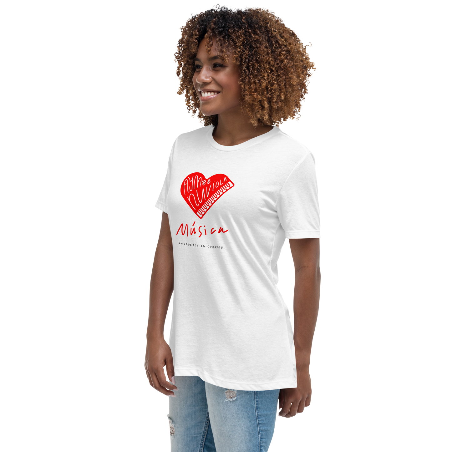 Piano love Women's Relaxed T-Shirt