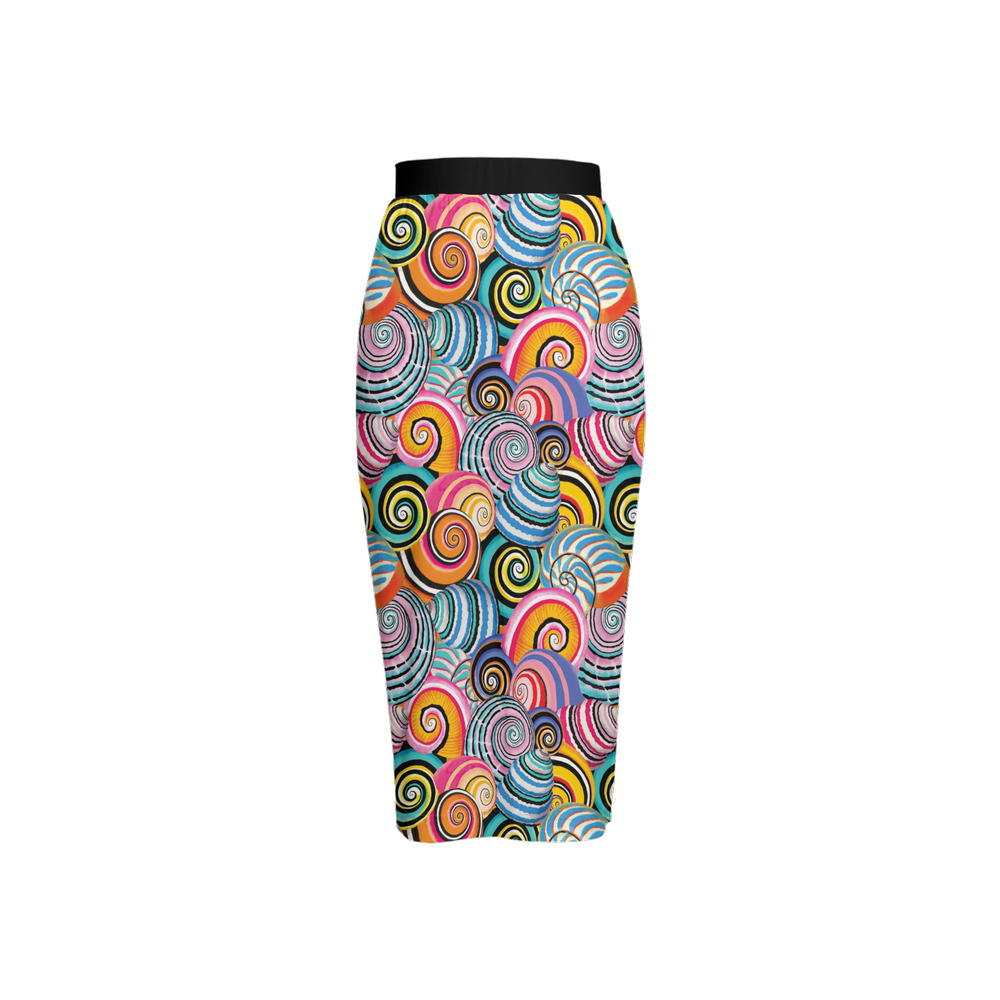 Women’s Back Split Pencil Skirt