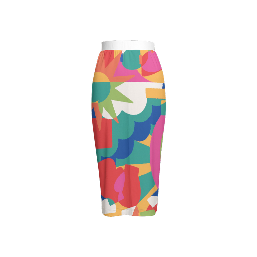 Women’s Back Split Pencil Skirt