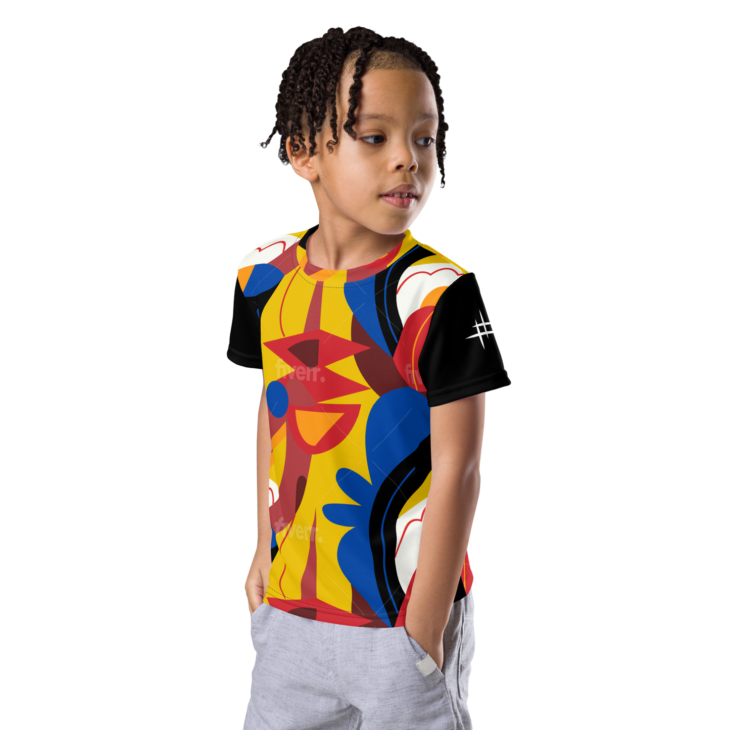 Kids crew neck t-shirt