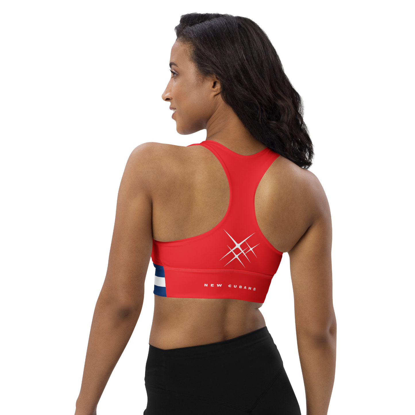 Longline sports bra