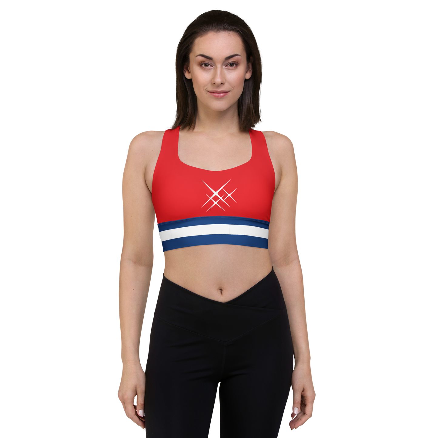 Longline sports bra