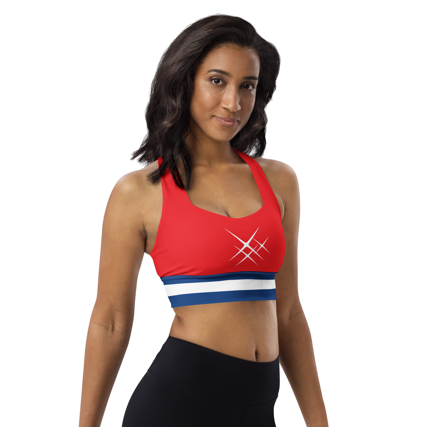 Longline sports bra